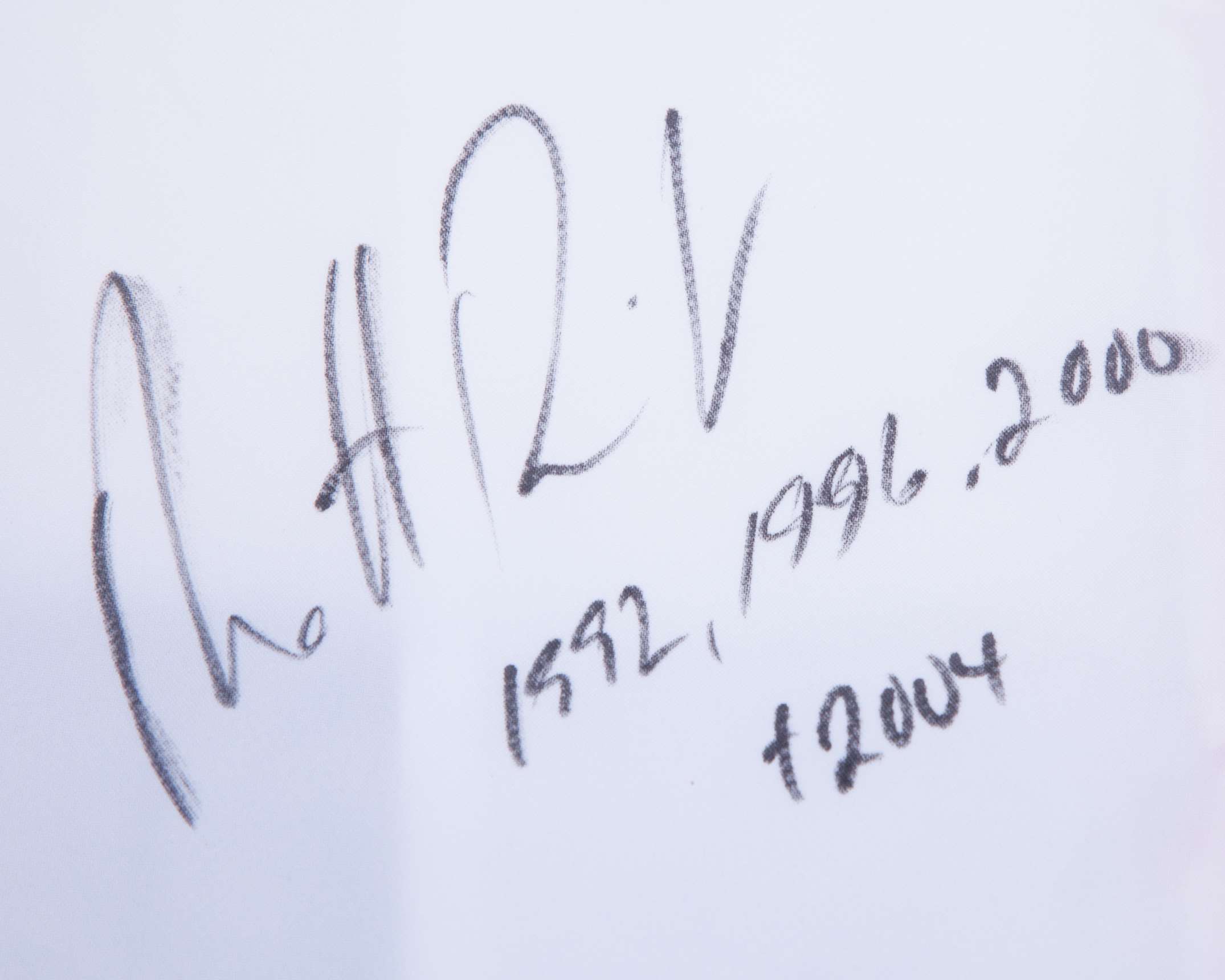 Matthew Pinsent blue and white Great Britain Athens Olympics autographed tracksuit, 2004 - Image 2 of 6