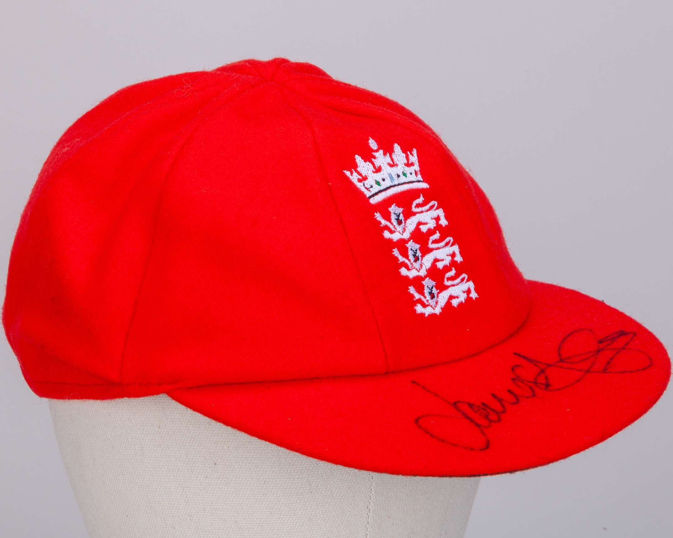 James Anderson red England Red For Ruth autographed cap - Image 2 of 6