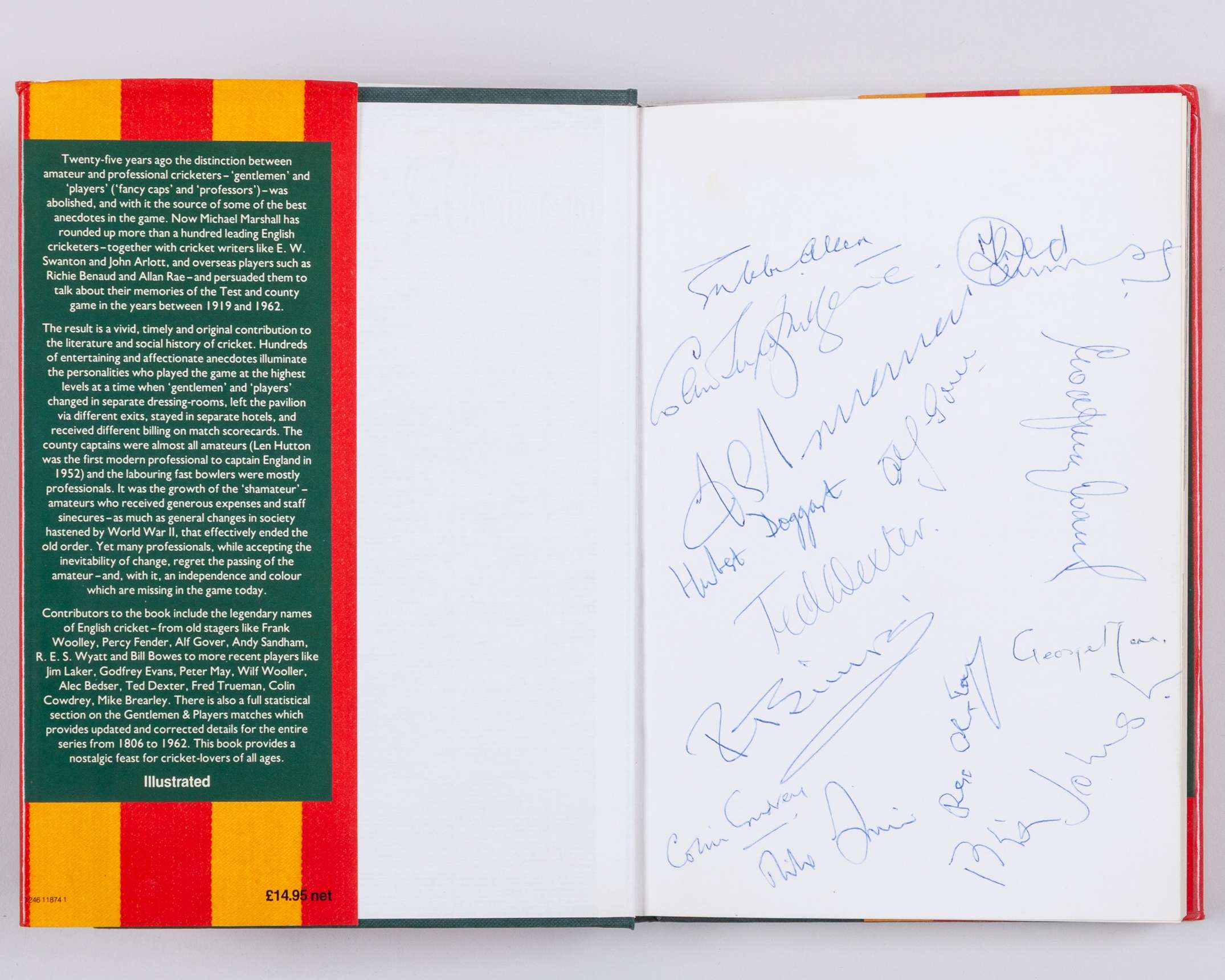 Gentlemen and Players by Michael Marshall - Image 3 of 9