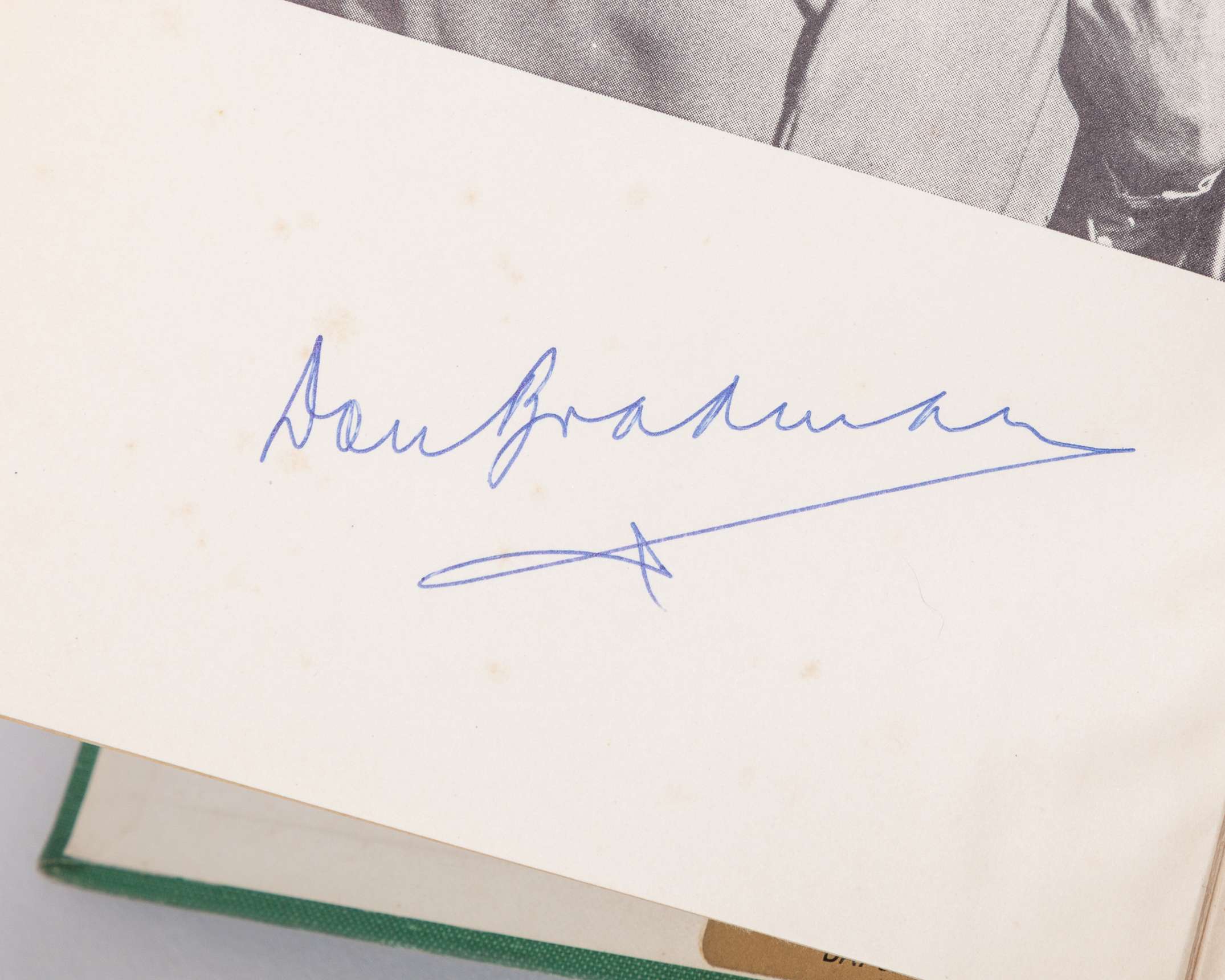 A Don Bradman black and white signed magazine signed photograph&nbsp; - Image 3 of 12