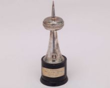 Ian Botham - a silver-plated Sportsman of the Month Award, 1979