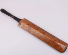 1938 Ashes: a George Gunn 1938 Ashes autographed cricket bat