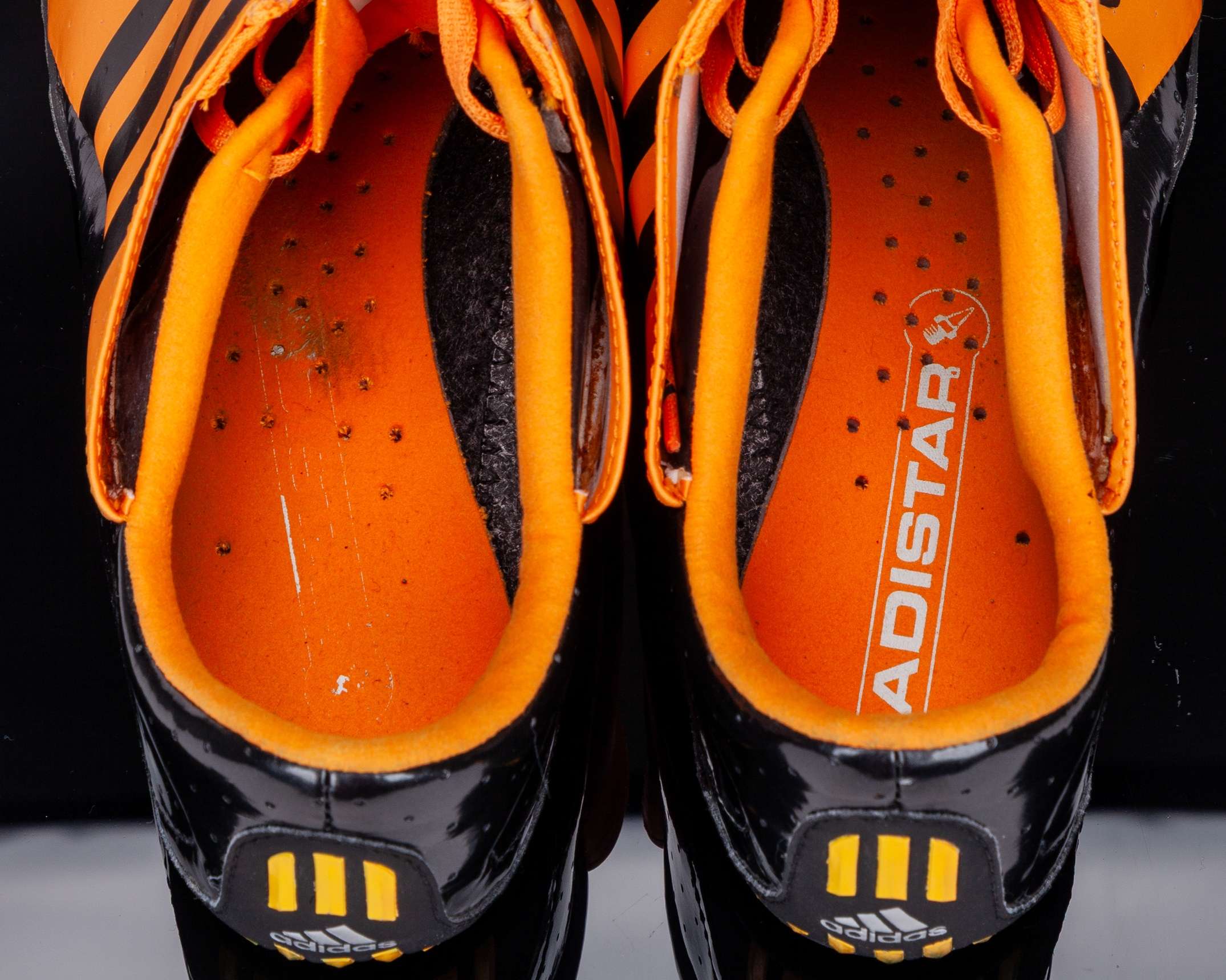 Dwain Chambers autographed Adidas Demolisher World Athletic Championship worn spikes, 2009 - Image 6 of 8