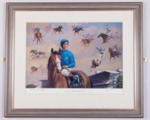 Frankie Dettori signed ‘Magnificent 7’ limited edition print