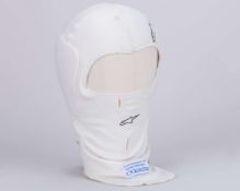 Sebastian Vettel 2011 Red Bull Racing Race Used Balaclava