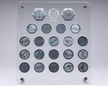 Mercedes-AMG Petronas F1 Team 2016 Constructors Championship Medal Display