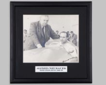 Alfred Neubauer Signed Framed Print