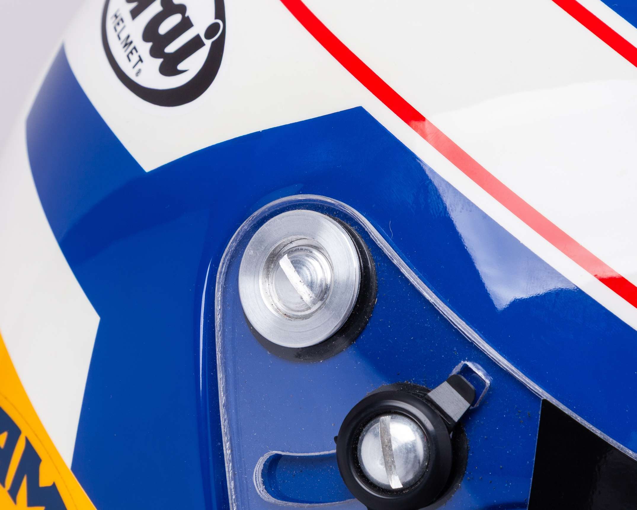 Alain Prost 1993 Signed Williams Renault Limited Edition Official Replica Helmet - Image 8 of 11