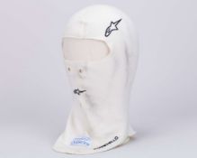 Rubens Barrichello 2009 Brawn GP Used Balaclava