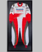 Toyota Racing Framed Replica Race Suit