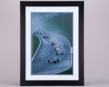 Alain Prost Signed Framed Photo