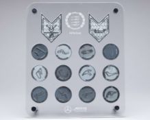 Mercedes-AMG Petronas Motorsport 2017 Constructors Championship Medal Display