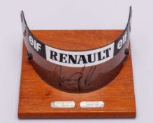 Damon Hill Signed Visor
