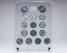 Mercedes-AMG Petronas F1 Team 2020 Constructors Championship Medal Display