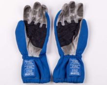 Nigel Mansell Signed Sparco Karting Used Gloves