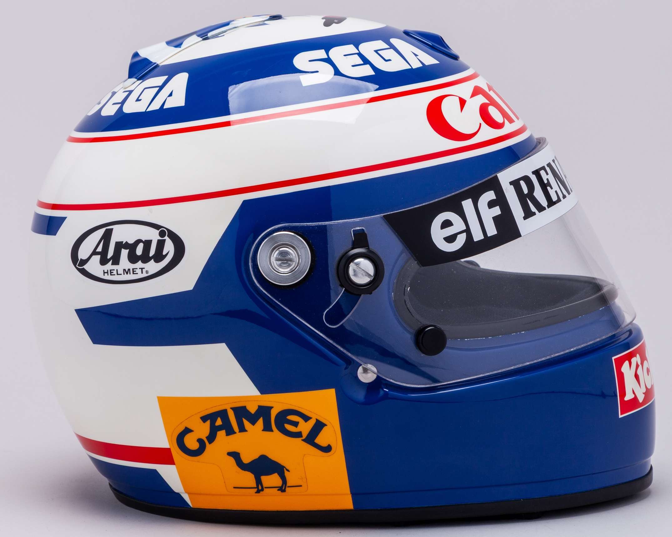 Alain Prost 1993 Signed Williams Renault Limited Edition Official Replica Helmet - Image 3 of 11