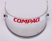 Ralf Schumacher Signed Williams Race Used Visor