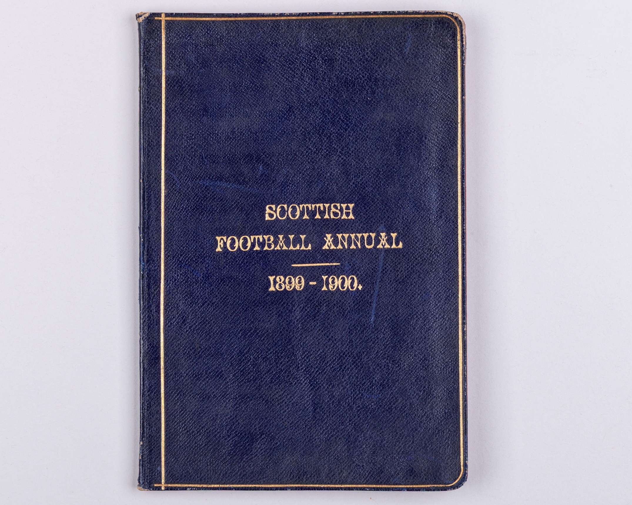 Rare Scottish Football Annual, 1899-1900, edited by John K. McDowall