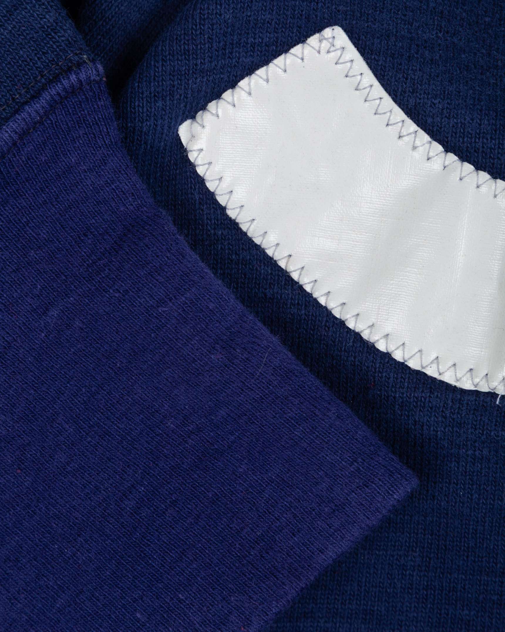 Sandy Carmichael blue No.3 Scotland v. Wales rugby long-sleeved shirt, 1976 - Image 11 of 11