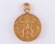 Dougie&nbsp;Gray 9ct gold Scottish League Championship winners medal, 1933-34
