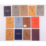 A run of The Scottish Football League Constitution, Rules and Fixtures etc from 1914-15