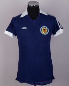Blue No.17 Scotland airtex short-sleeved shirt
