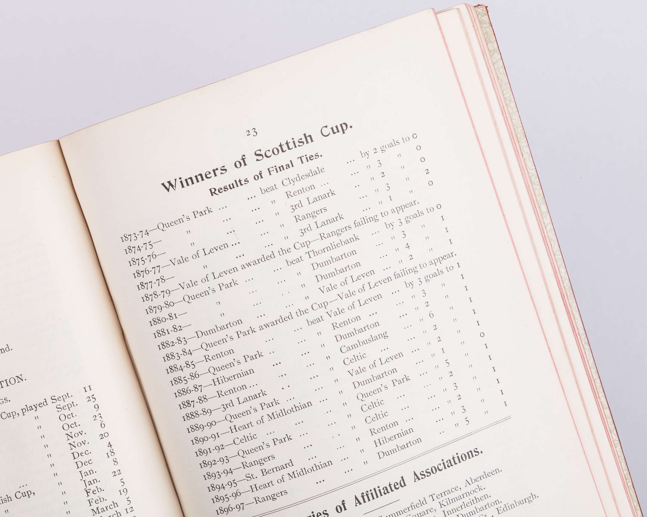 Rare Scottish Football Annual, 1897-98, edited by John K. McDowall - Image 6 of 6