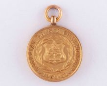 Dougie&nbsp;Gray 9ct gold Scottish League Championship winners medal, 1930-31