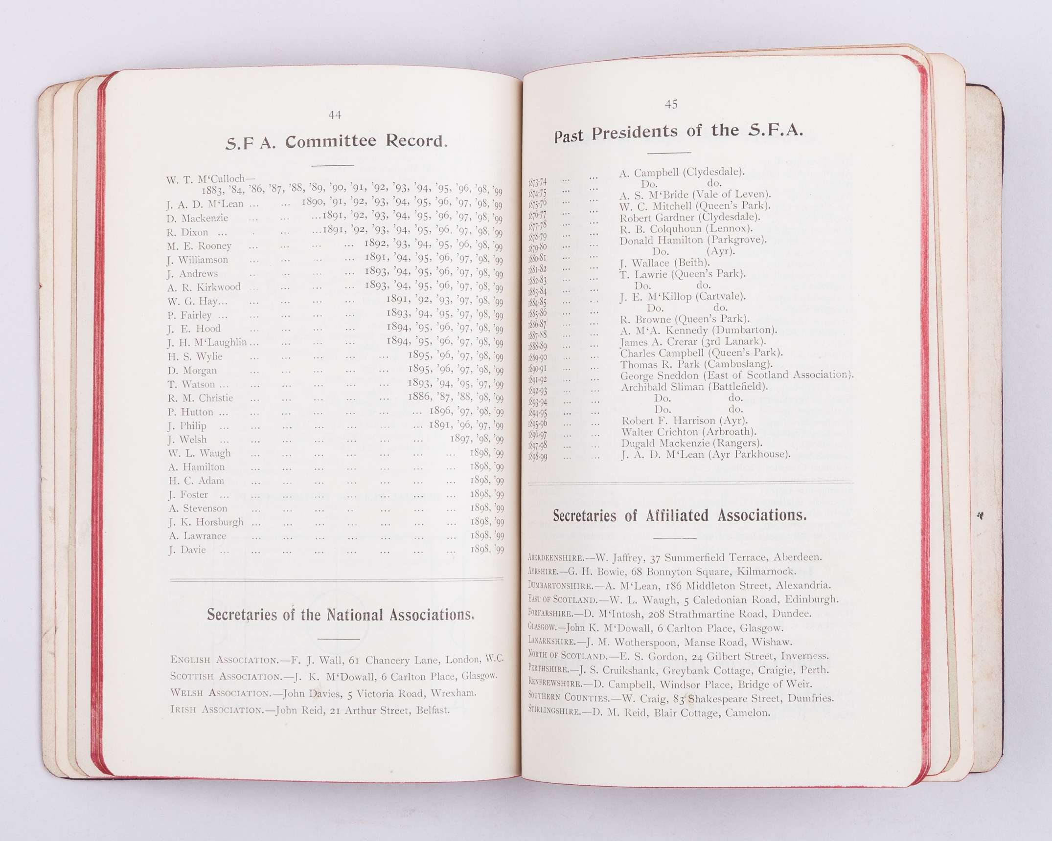 Rare Scottish Football Annual, 1899-1900, edited by John K. McDowall - Image 2 of 5