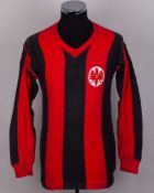 Jim McLean - Dieter Stinka No.6 red and black Eintracht Frankfurt v. Kilmarnock, 1964