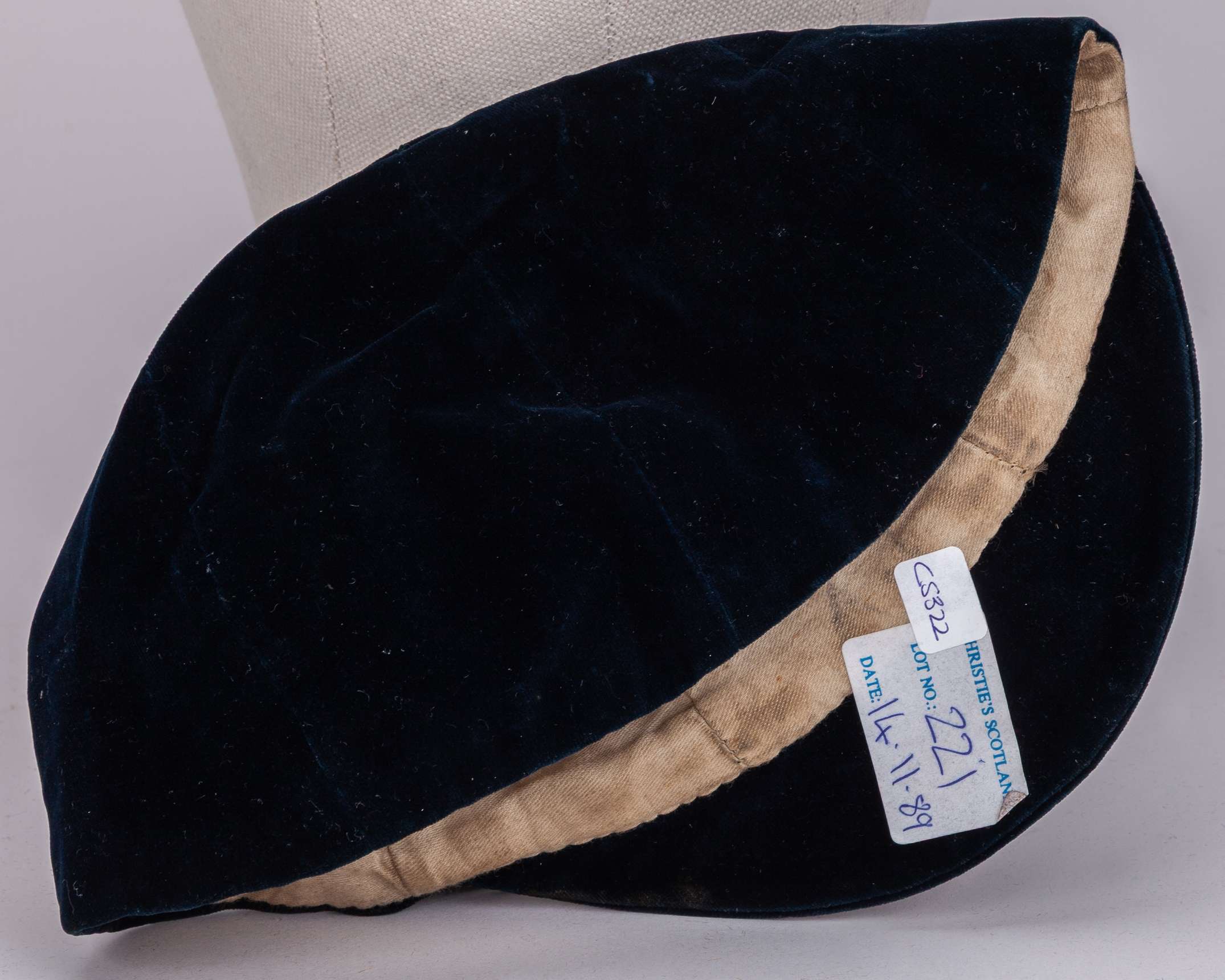 A blue Scotland v. Ireland cap, 1888 - Image 3 of 5