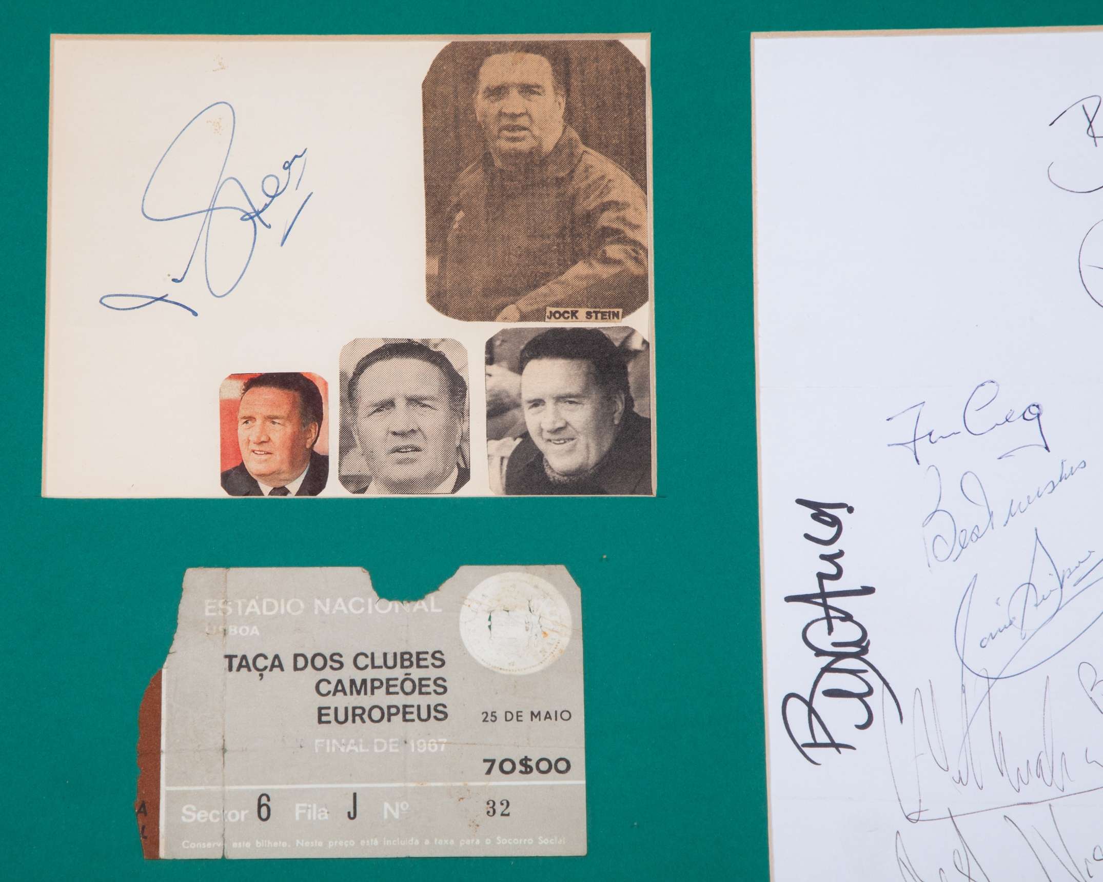 Celtic v. Inter Milan European Championship Final Lisbon Lions programme, ticket - Image 2 of 3