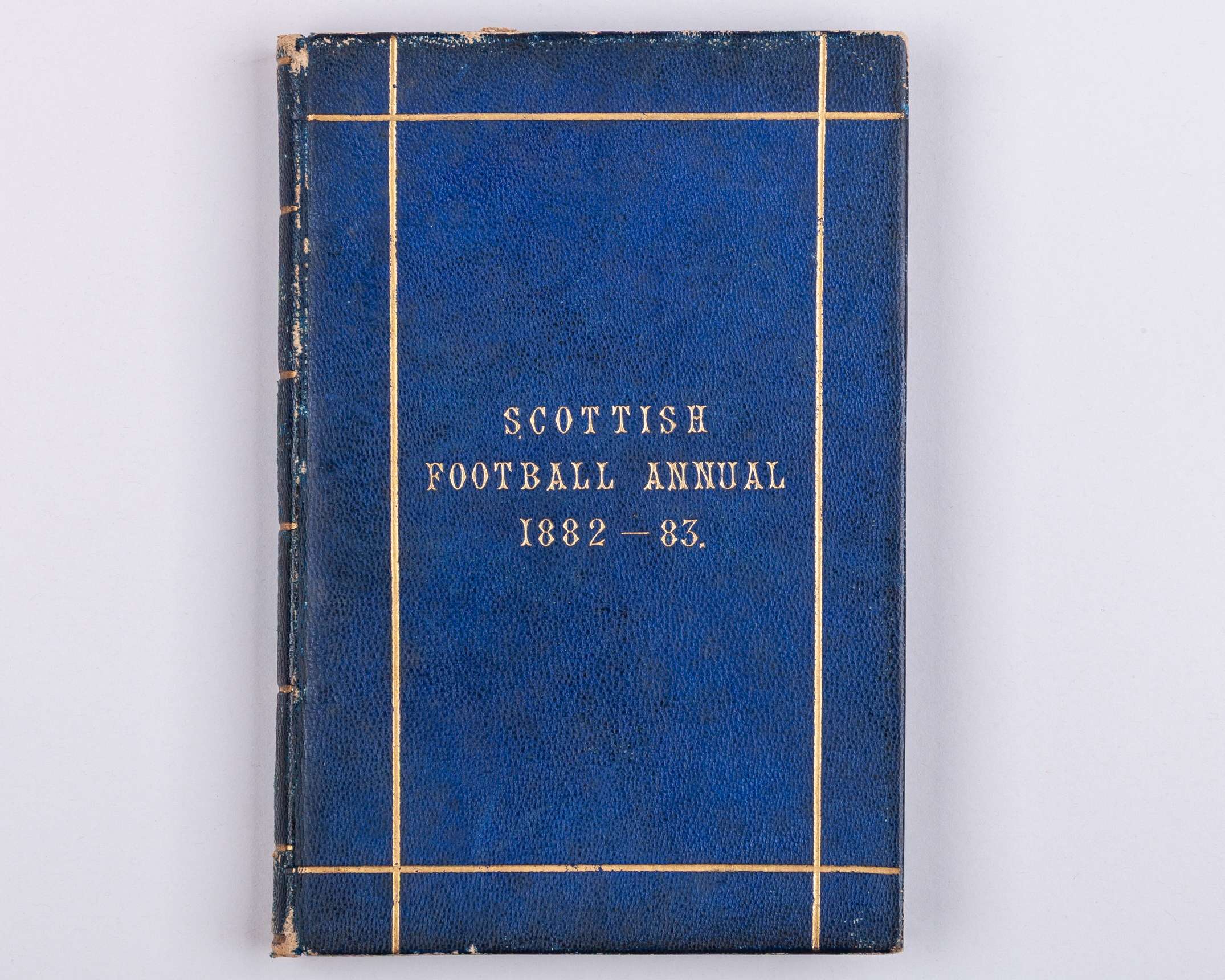 Rare Scottish Football Annual, 1882-83, edited by John McDowall
