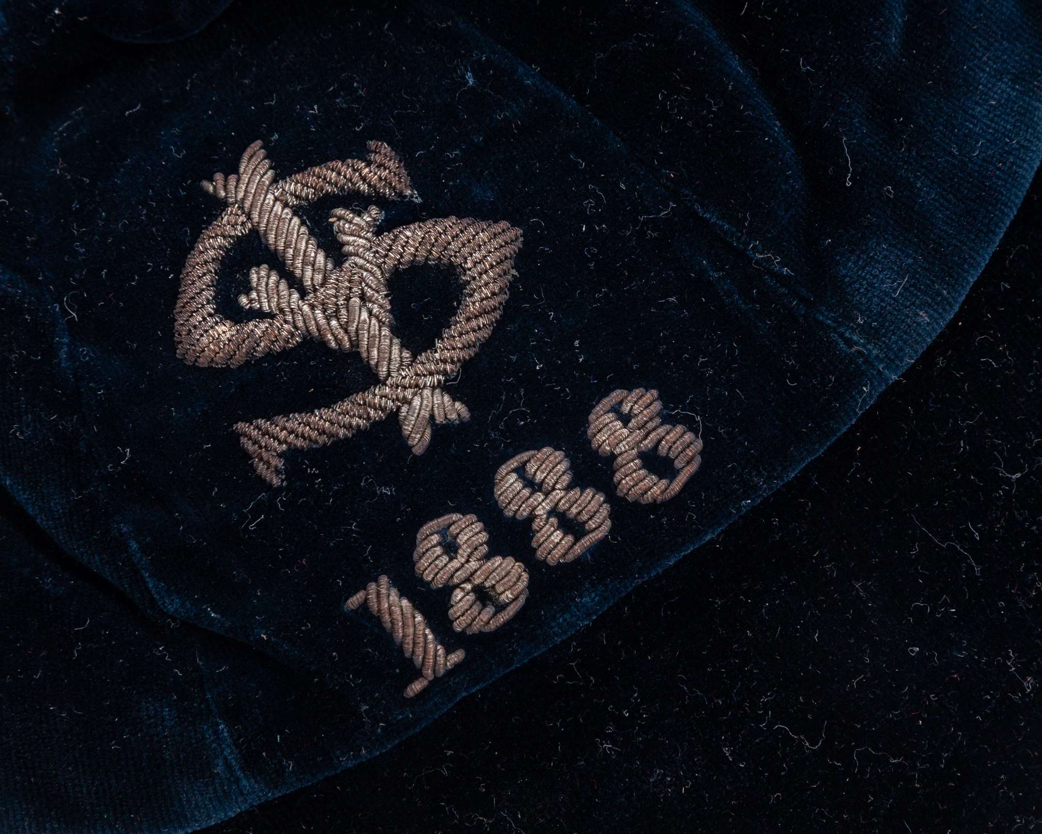 A blue Scotland v. Ireland cap, 1888 - Image 4 of 5