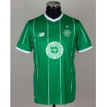 Scott Brown green and white No.8 Celtic v. Stjarnan autographed short-sleeved shirt, 2015