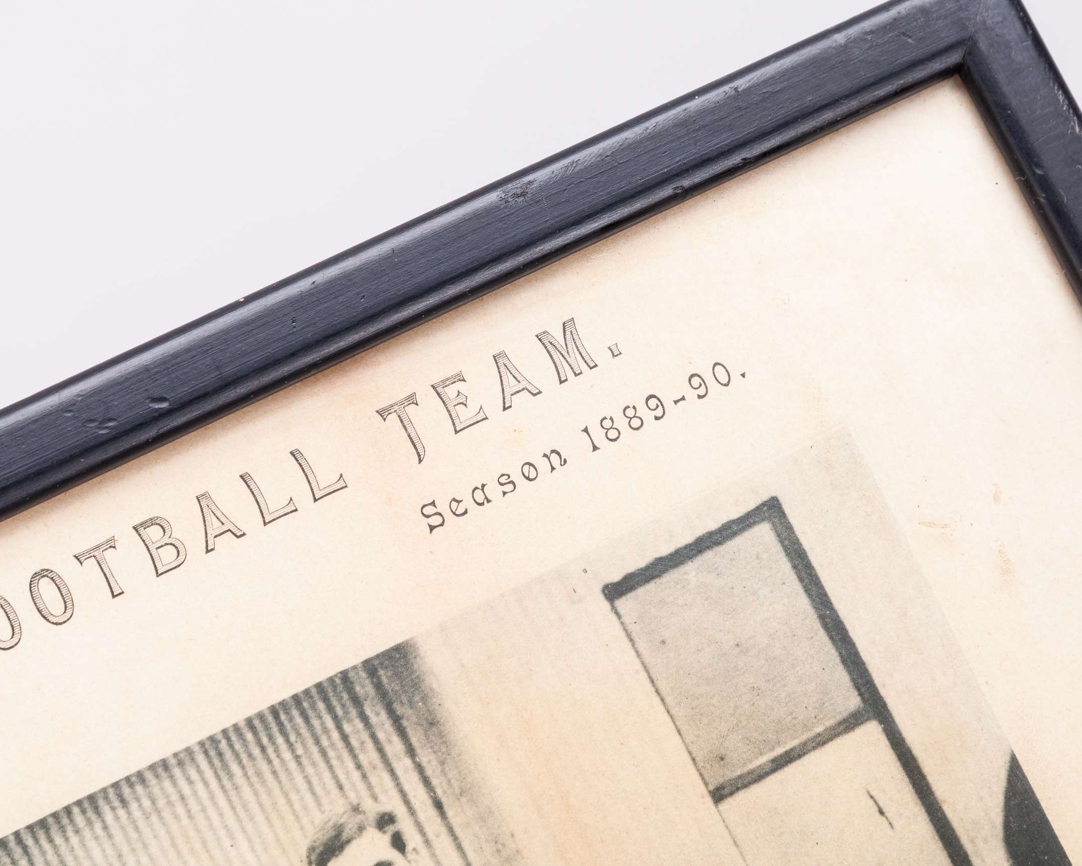Heart of Midlothian 1889-1890 team line-up print - Image 3 of 4
