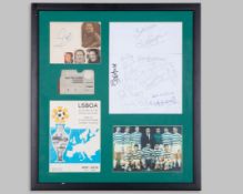 Celtic v. Inter Milan European Championship Final Lisbon Lions programme, ticket