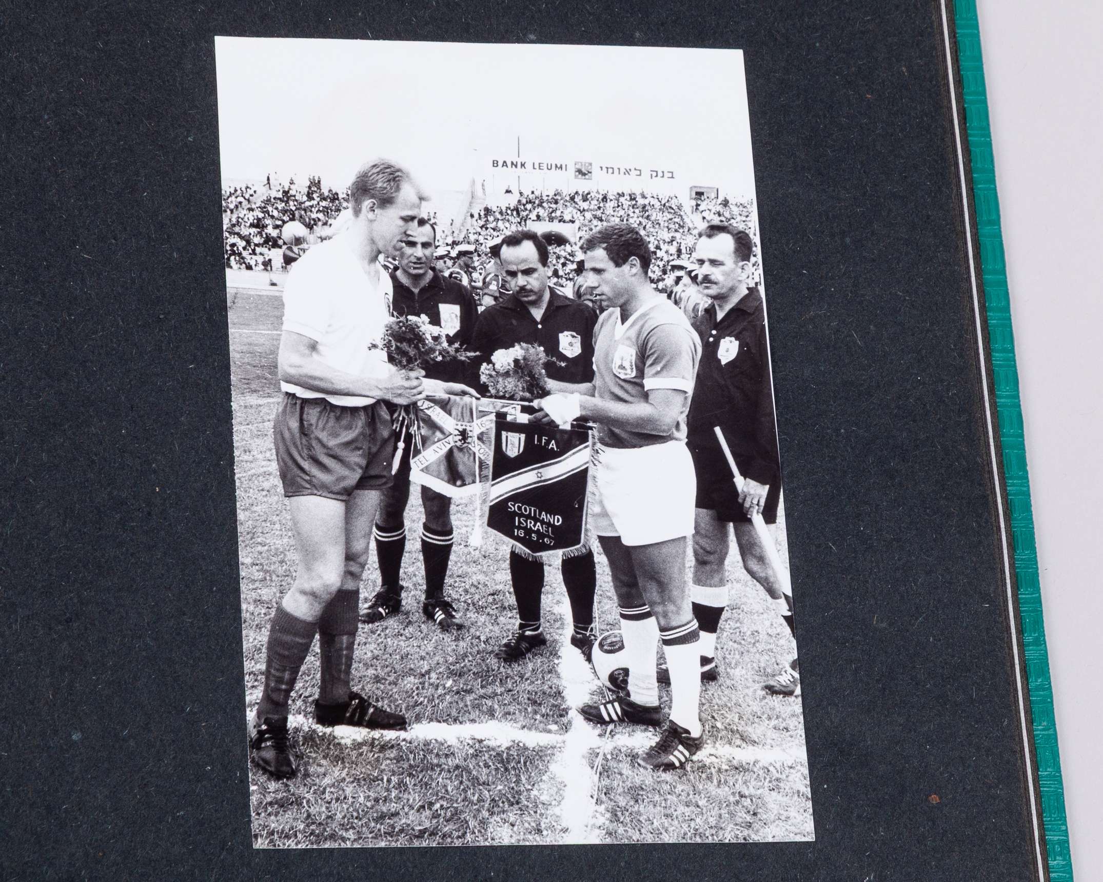 Israel v Scotland May 1967 a commemorative photograph album from the Israel F.A.&nbsp; - Image 6 of 8