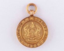 Dougie&nbsp;Gray 9ct gold Charity Cup medal, 1932