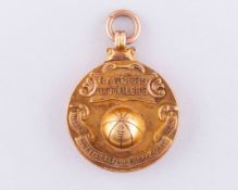 Dougie Gray 9ct gold Scottish League Championship winners medal, 1927-28
