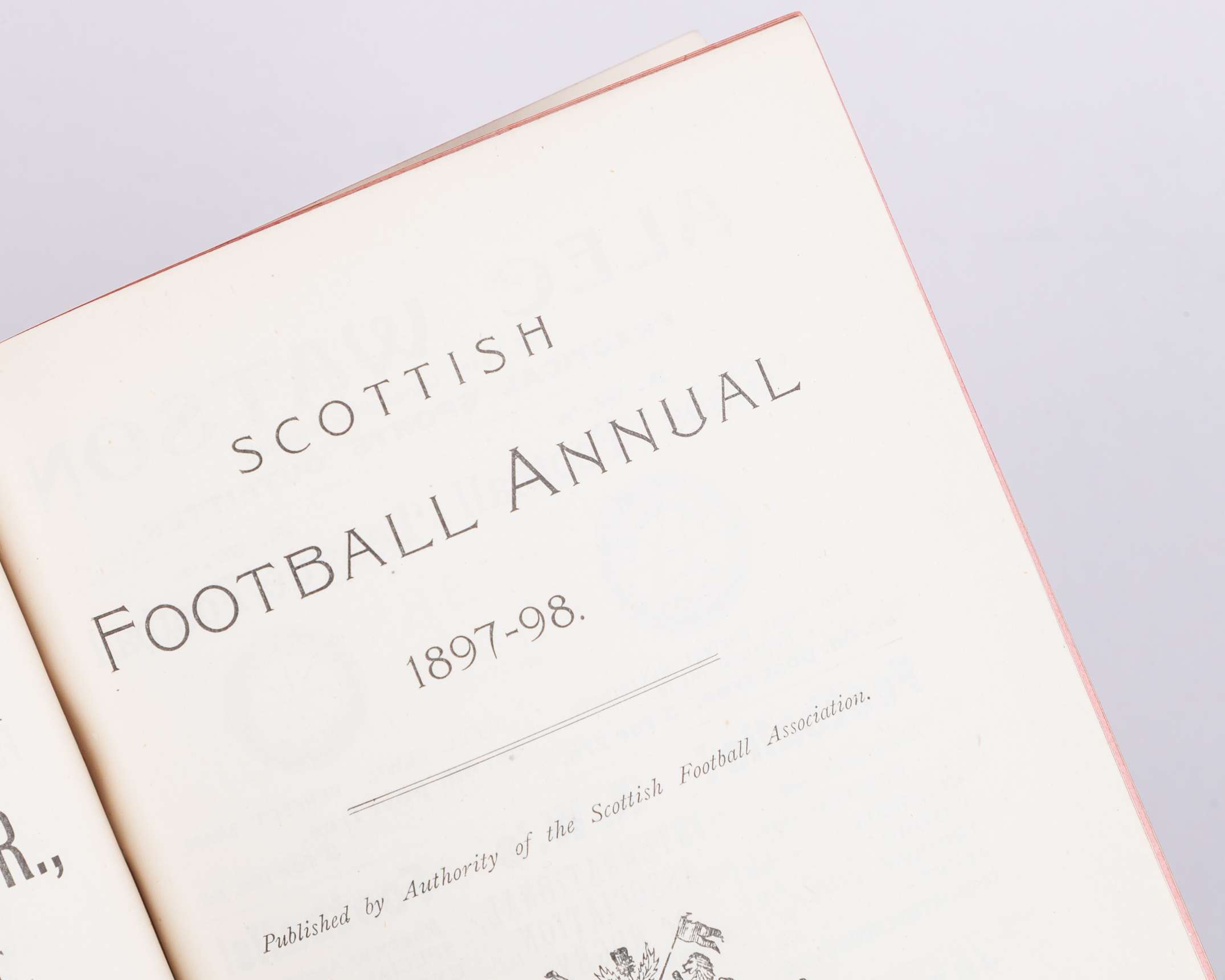 Rare Scottish Football Annual, 1897-98, edited by John K. McDowall - Image 4 of 6