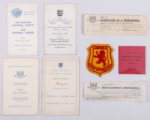A collection of ephemera relating to Thomas Turner&nbsp;