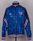 Blue England tracksuit top, c.1993