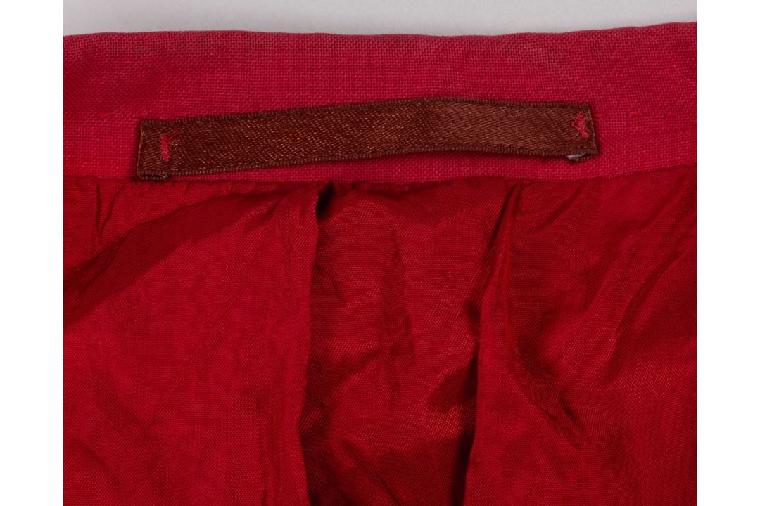 Red 1992 Barcelona Olympics single-breasted blazer by El Corte Ingles - Image 4 of 5