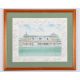 The Lord's Pavilion by David Gentleman autographed cricket print - Image 1 of 5