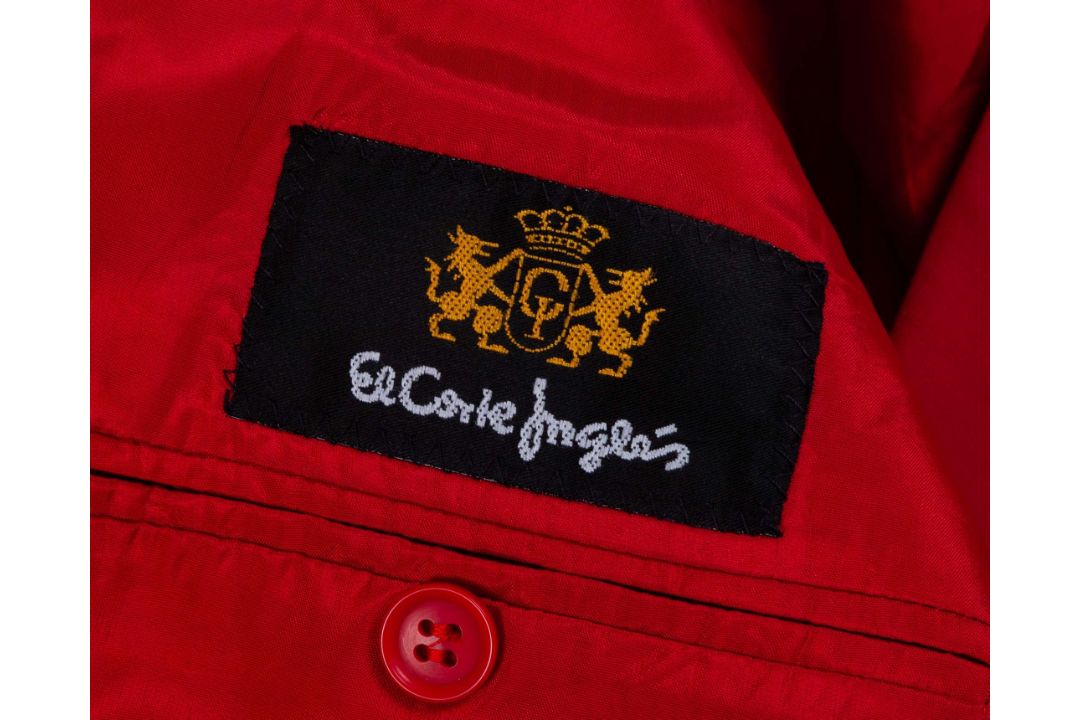 Red 1992 Barcelona Olympics single-breasted blazer by El Corte Ingles - Image 5 of 5