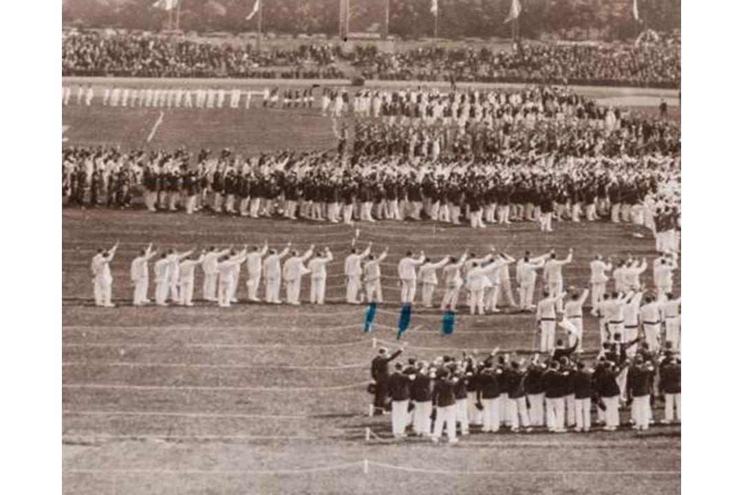 Warren Snyder 1924 Olympic Games silver medal for the eights rowing event&nbsp; - Image 14 of 16