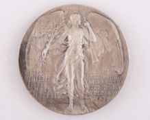 A London 1908 Olympic Games participant's medal, designed by Bertram Mackennal