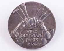 Warren Snyder 1924 Olympic Games silver medal for the eights rowing event&nbsp;