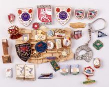 David Hemery collection of Olympic and athletic pins
